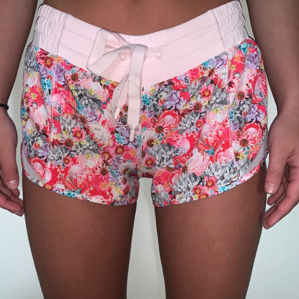 Lululemon Floral Shorts